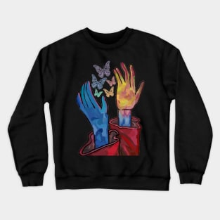 Catching Butterflies Crewneck Sweatshirt